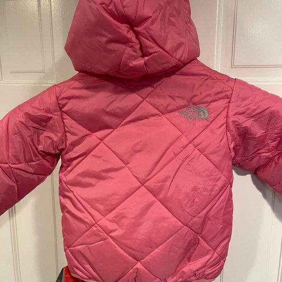 The North Face Girls Toddler 3t reversible jacket - Picture 4 of 7